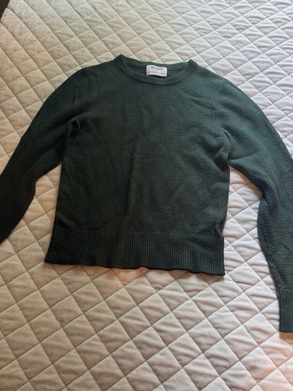 Old Navy Dark Green Crewneck Sweater
